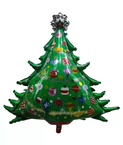 CL3-GLOBO ÁRBOL NAVIDAD X 10 UNIDAD