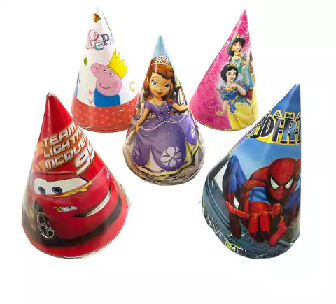 CL3-GORRO DE CUMPLEAÑOS X 10 UNIDAD