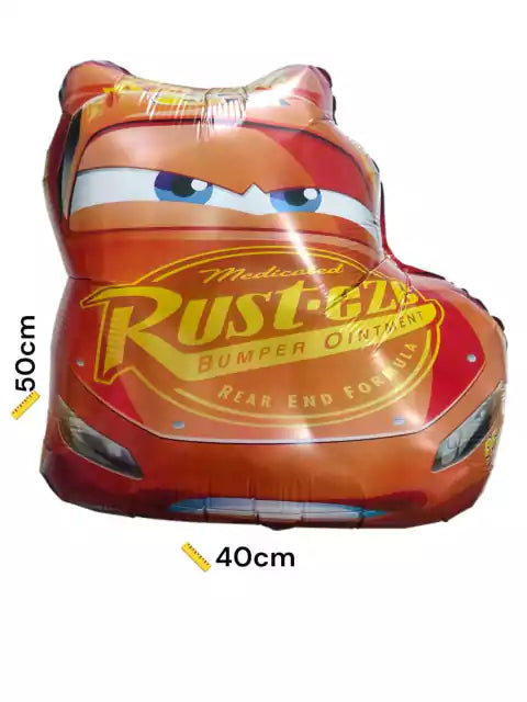 CL3-GLOBO CARS X 10 UNIDADES