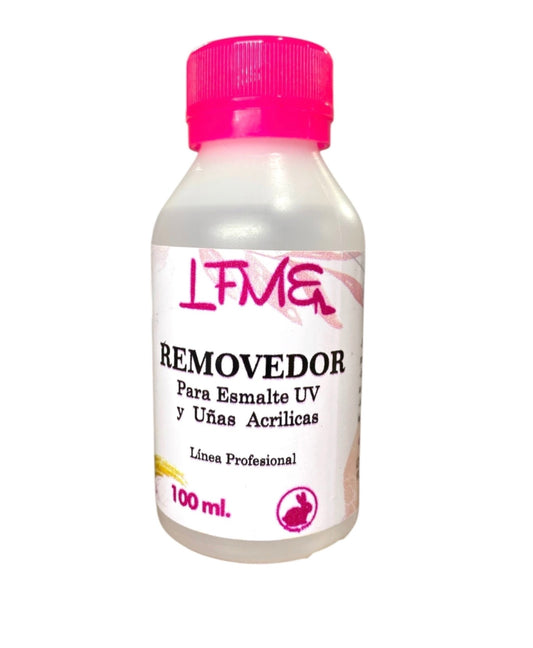 GMF-REMOVEDOR DE ESMALTES UV Y UÑAS ACRÍLICAS 100ML LFME COD.75776