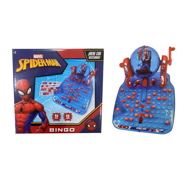 IHT-BINGO DE SPIDERMAN CON BOLILLERO