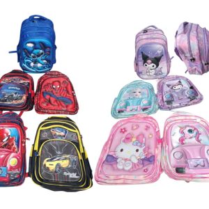 IHT-MOCHILA ESCOLAR 3 CIERRES