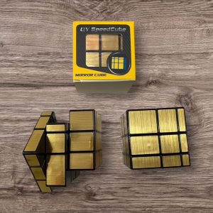 IHT-CUBO RUBIK, CUBO MAGICO 3X3 DORADO