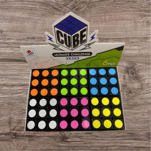 IHT-CUBO RUBIK, CUBO MAGICO 3X3 X6 PCS