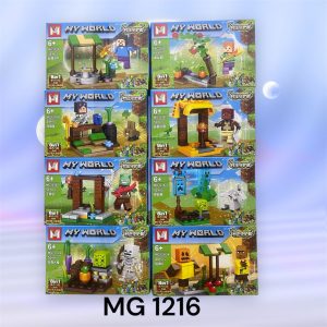 IHT-LEGO MINECRAFT X8 PCS MG 1216