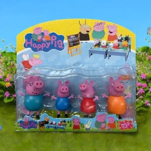 IHT-PEPPA PIG X4 MUÑECO EN BLSITER