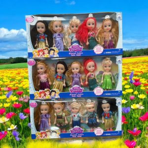 IHT-MUÑECA PRINCESA X5 PCS