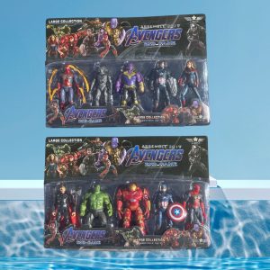 IHT-MUÑECO AVENGERS X5 PCS