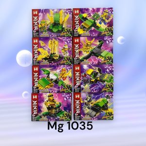 IHT-LEGO NINJA X8 PCS CD. 1035