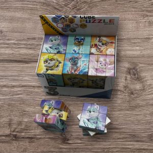 IHT-CUBO RUBIK, CUBO MAGICO 3X3 PAW PATROL X12 PCS
