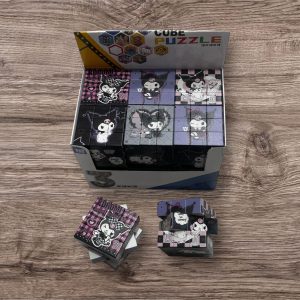 IHT-CUBO RUBIK, CUBO MAGICO 3X3 KUROMI X12 PCS