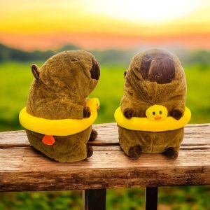 IHT-PELUCHE CAPIBARA 42X30 CM