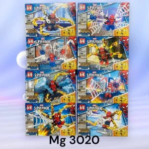 IHT-LEGO SPIDERMAN X8 PCS CD.MG 3020