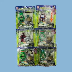 IHT-LEGO TORTUGA NINJA LA COLECCION X6 PCS