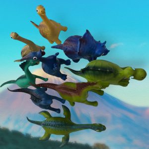 IHT-DINOSAURIO DE GOMA