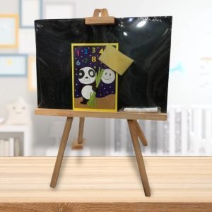 IHT-PIZARRA DE MADERA CON PIE