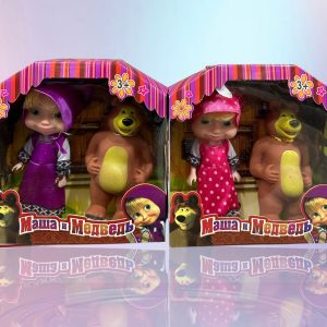 IHT-MUÑECA MASHA Y OSO