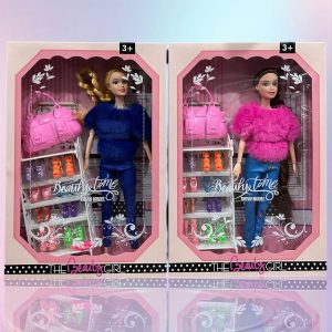 IHT-MUÑECA ARTICULADA CON SET DE ZAPATO