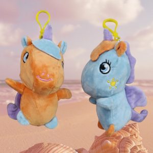 IHT-独角兽毛绒钥匙扣