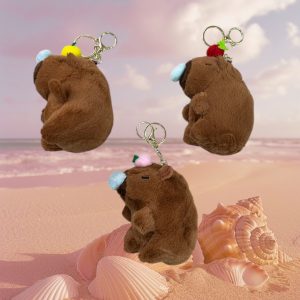 IHT-LLAVERO PELUCHE CAPIBARA MOCO MOVIBLE