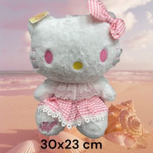 IHT-PELUCHE KITTY VESTIDO ROSA