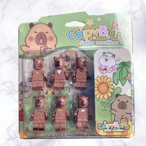 IHT-MUÑECO CAPIBARA TIPO LEGO