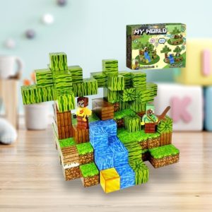 IHT-CUBO MINECRAFT IMANTADA X120 /C