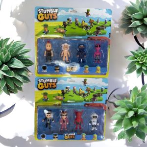 IHT-MUÑECO STUMBLE GUYS X4 PCS
