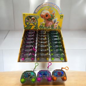 JUEGO DE AGUA DINOSAURIO TIPO LLAVERO