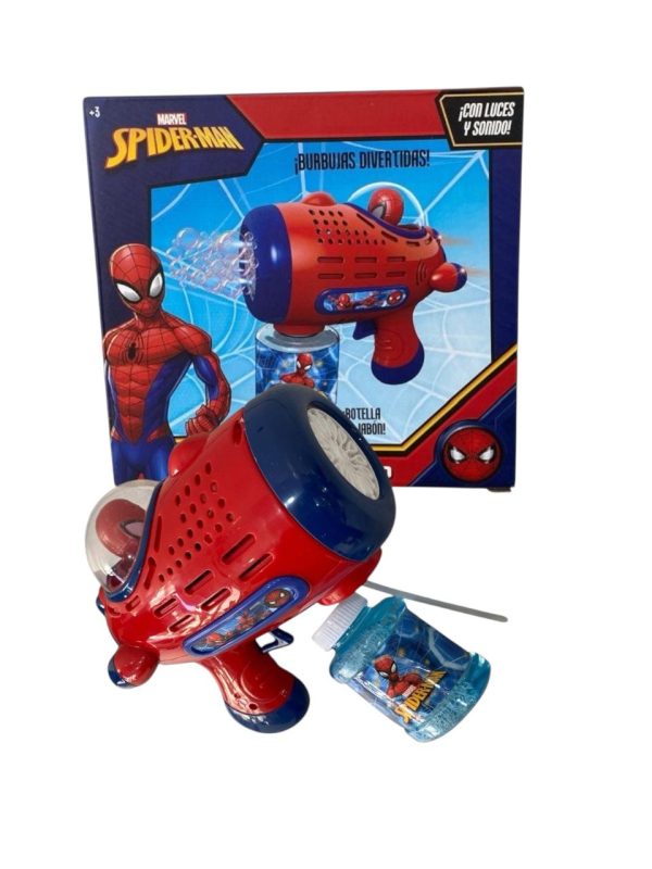 BURBUJERO SPIDERMAN A PILA