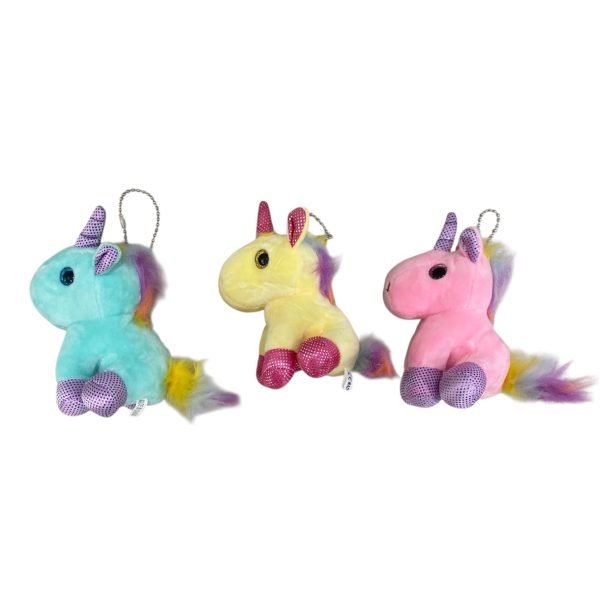 PELUCHE LLAVERO UNICORNIO