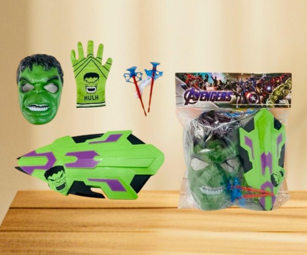 MASCARA CON LANZADOR HULK