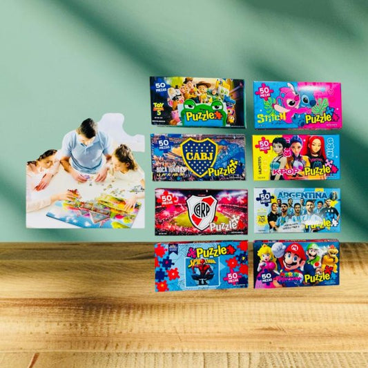 ROMPECABEZAS EN CAJA x50 PCS