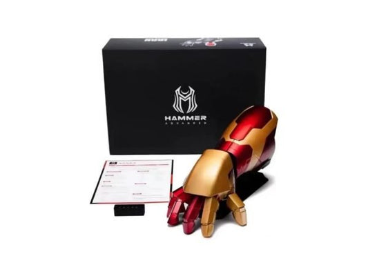 MANO ROBOT IRON MAN CON LUZ