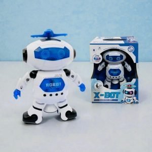 ROBOT A PILA QUE GIRA