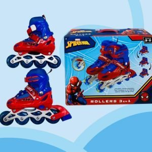 ROLLERS SPIDERMAN EN CAJA