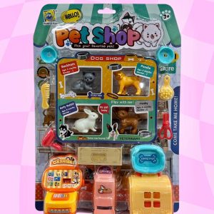 SET PET SHOP 4 MASCOTAS 6013
