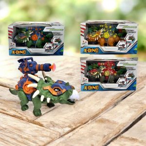 DINO A PILA CON LANZADOR