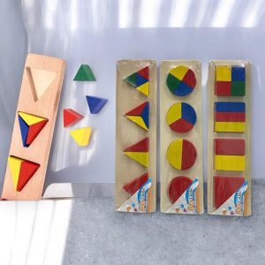 ROMPECABEZA MADERA FIGURA GEOMETRICA