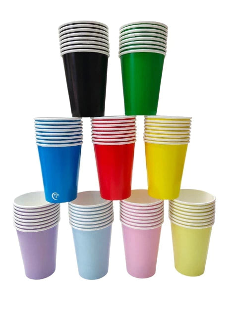 CL3-聚乙烯纸杯 x 8 个装（多种颜色）