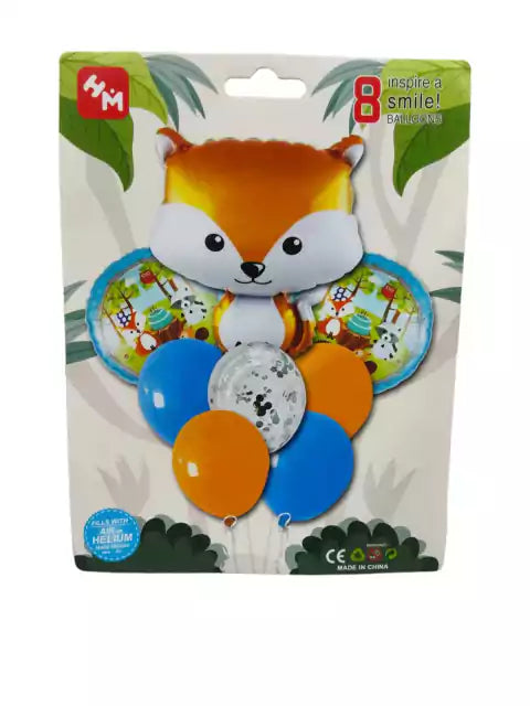 CL3-GLOBO ZORRO X 8 UNIDAD