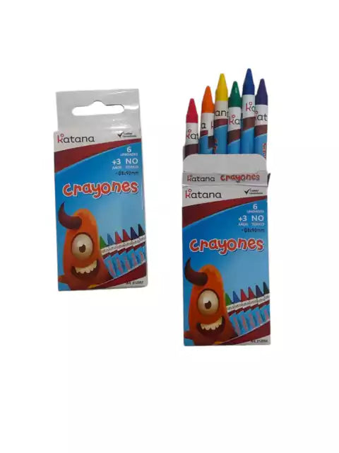 CL3-CRAYONES X 6 UNIDADES