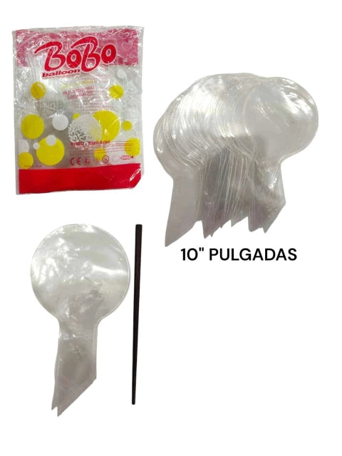 CL3-GLOBO BURBUJAS X 50 UNIDAD 10 PULGADAS