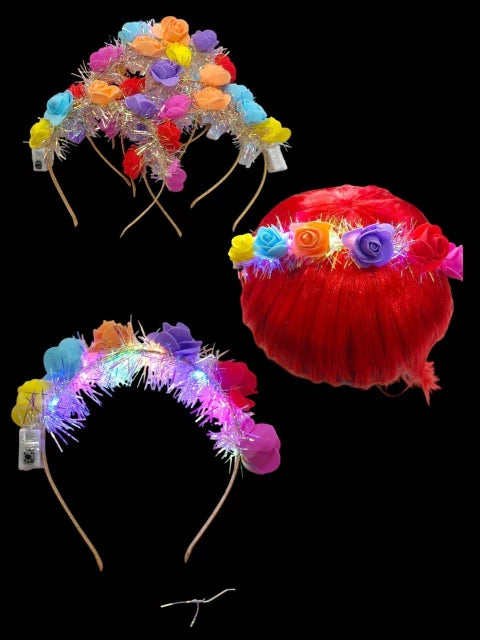 CL3-带轻盈花朵的发带