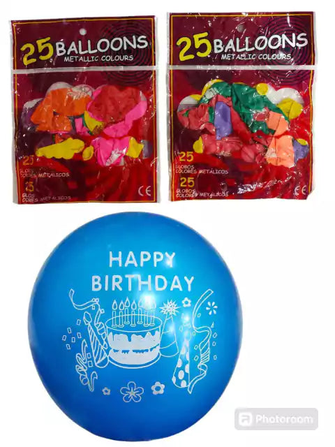 CL3-GLOBO X 25 UNIDADES