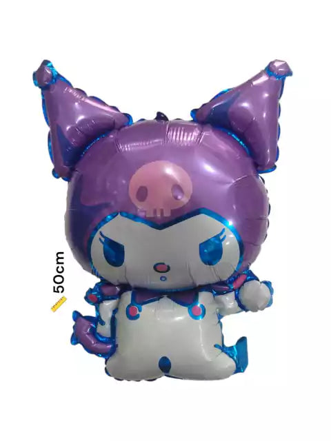 CL3-GLOBO X 10 UNIDADES KUROMI VIOLETA