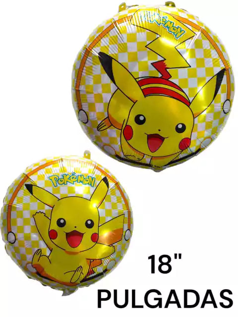 CL3-GLOBO X 10 UNIDADES PIKACHU