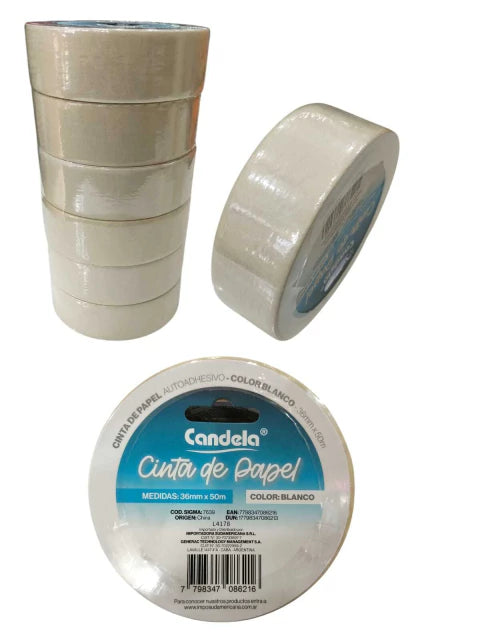 CL3-CINTA PAPEL 36MM X 50M