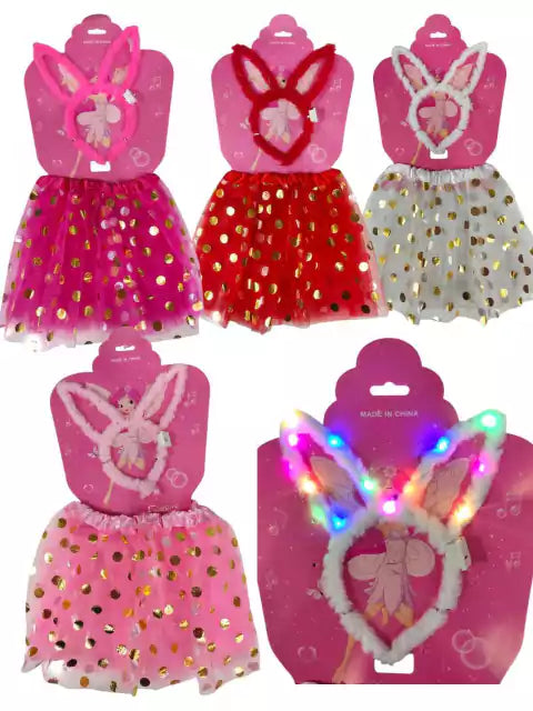 CL3-带发光耳朵的芭蕾舞裙套装