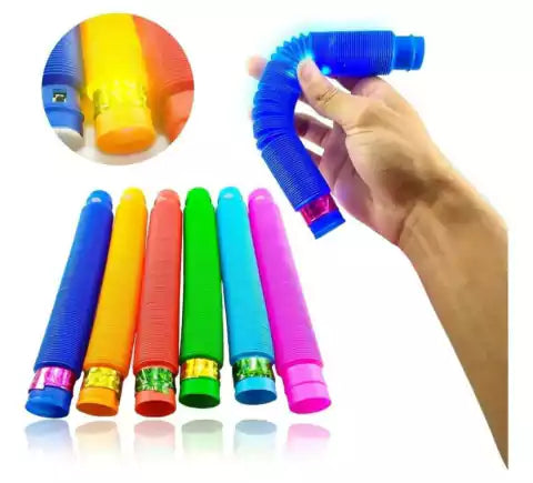 CL3-POP TUBO ANTIESTRES CON LUZ X 6